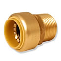 Straight Male Push Connect&trade; Adapter 3/4" PC x 1" MNPT