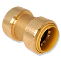 Straight Push Coupling 1-1/4" Dual Seal Technology