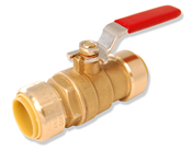 Integrated Full Port Push Connect&trade; Ball Valve 3/4" x 3/4" FNPT 